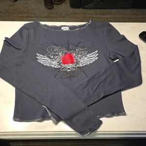 Rue 21 long sleeve shirt. size L